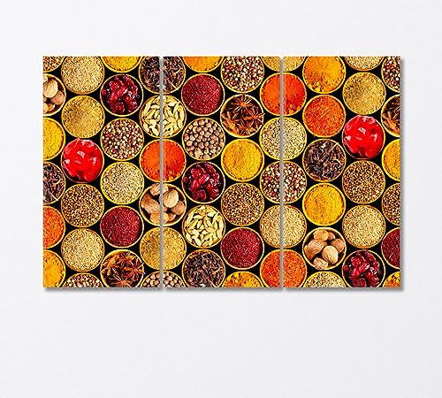 Various Spices Canvas Print 1 Panel / 36x24 inches