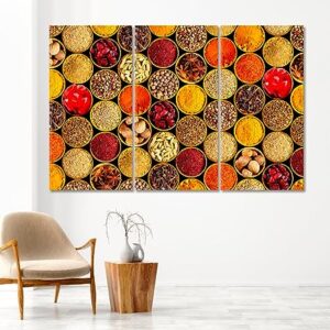 Various Spices Canvas Print 1 Panel / 36x24 inches