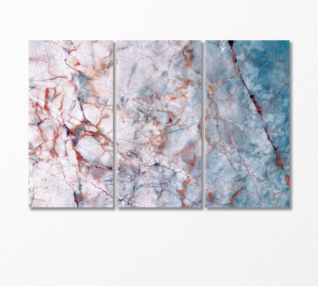 Abstract Natural Stone Pattern Canvas Print 1 Panel / 36x24 inches