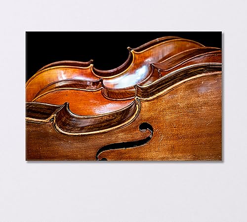 Three Beautiful Cellos Canvas Print 5 Panels / 36x24 inches