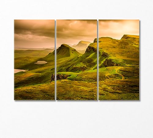 Mount Queering at Sunset UK Canvas Print 5 Panels / 36x24 inches