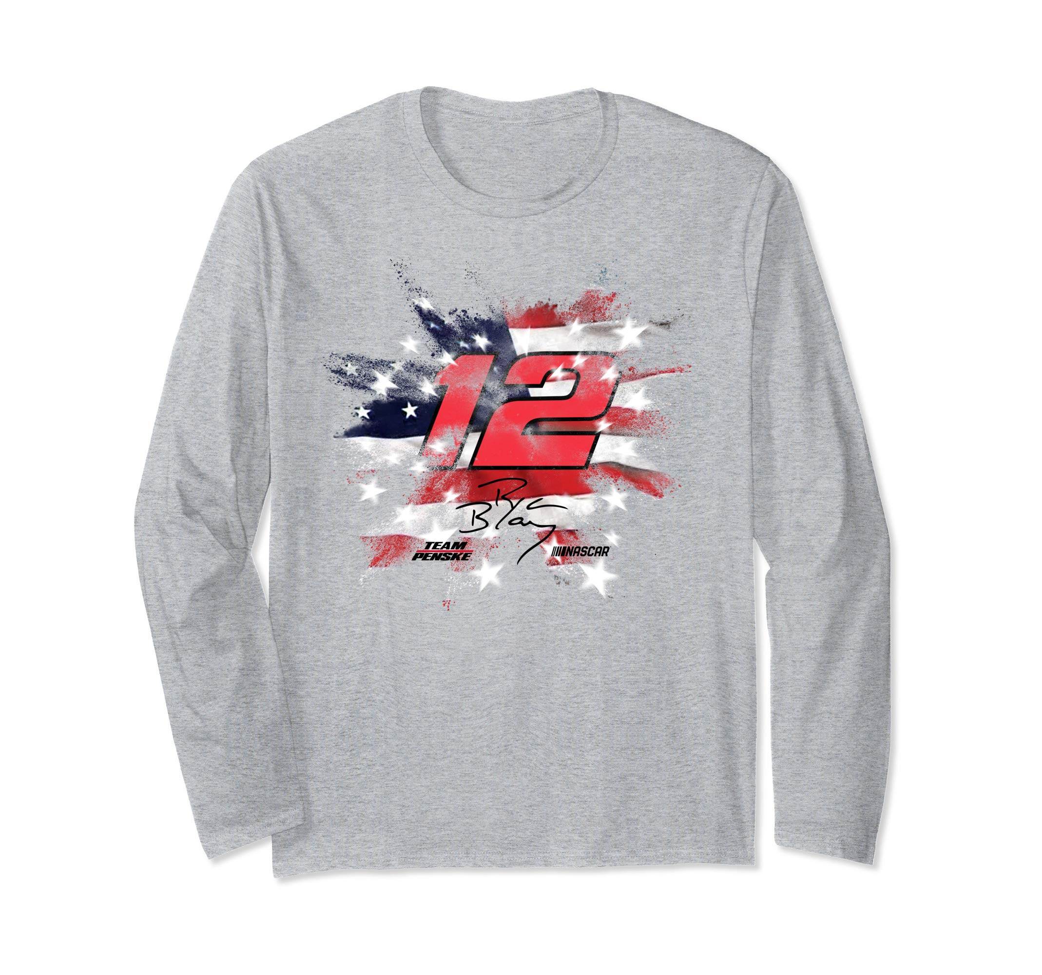 NASCAR - Ryan Blaney - Fireworks Long Sleeve T-Shirt