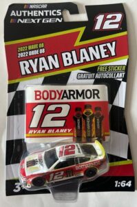 nascars authentics ryan blaney 2022 wave 8