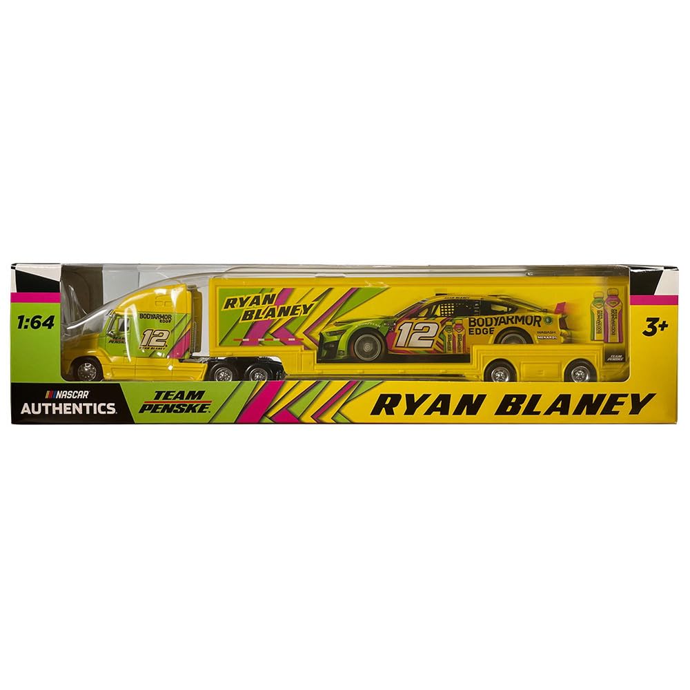 Lionel Racing Ryan Blaney 2023 BA Edge NASCAR Authentics Diecast Hauler 1:64 Scale
