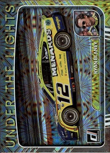 2023 Donruss Racing Under the Lights #20 Ryan Blaney Menards/Team Penske/Ford Official NASCAR Trading Card (Stock Photo Shown, Near Mint to Mint Condition)