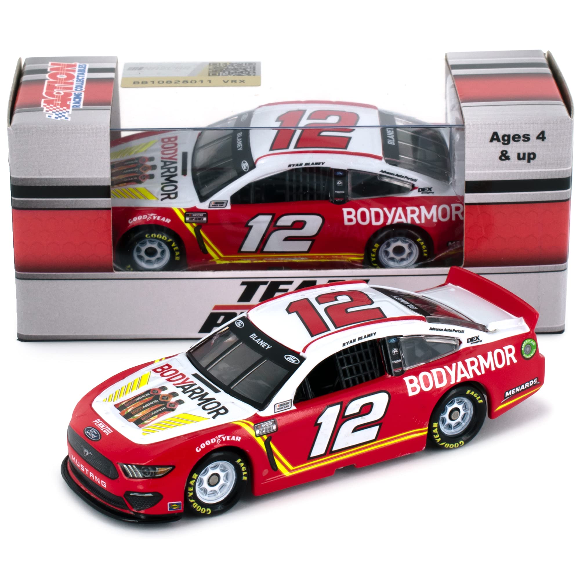 Lionel Racing R Blaney 1/64 HT BODYARMOR 21 Mustang,Multi