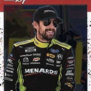 2023 Donruss Optic Racing #72 Ryan Blaney Retro 1990 Official NASCAR Racing Card in Raw (NM or Better) Condition