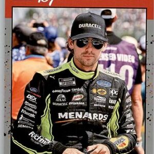 2023 Donruss Silver Racing #133 Ryan Blaney Retro 1990 Official NASCAR Racing Trading Card in Raw (NM or Better) Condition