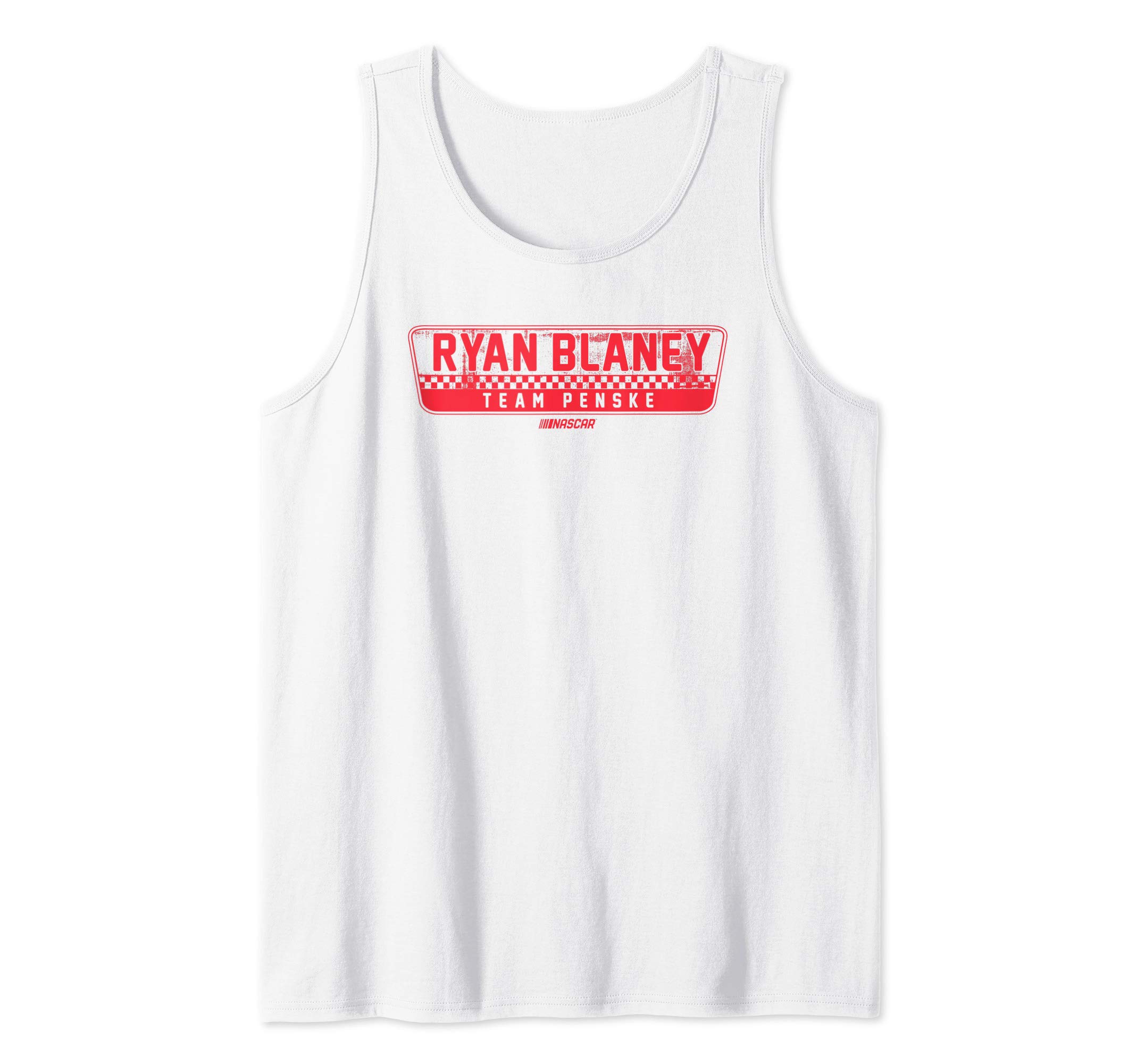 NASCAR - Ryan Blaney - Distressed Stamp Tank Top