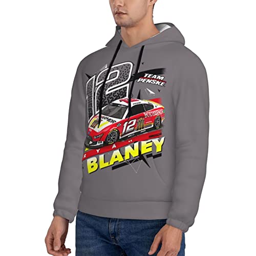 ASFRSH Ryan Blaney 12 Men'S Pullover Hoodie Casual Hooded Sweatshirt Best Hoodies Sportswear Tracksuit With Pocket