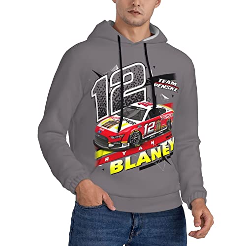 ASFRSH Ryan Blaney 12 Men'S Pullover Hoodie Casual Hooded Sweatshirt Best Hoodies Sportswear Tracksuit With Pocket