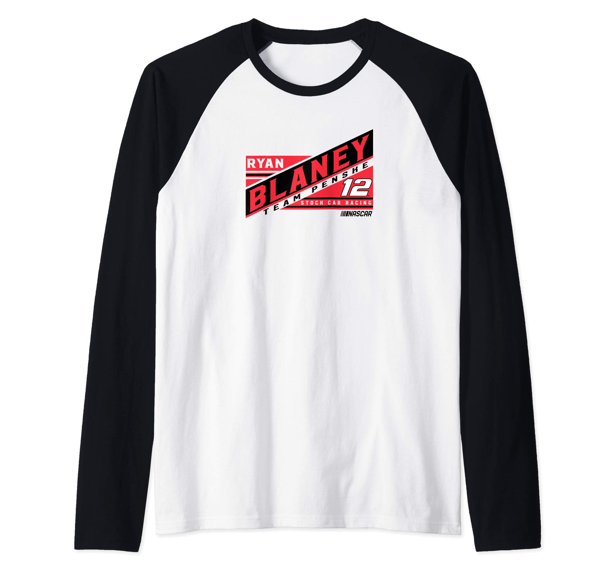 NASCAR - Ryan Blaney - Oil Can Raglan Baseball Tee