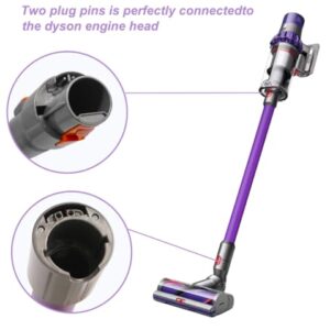 Qygba Replacement Wand Tube for Dyson Stick V15 V11 V10 V8 V7 Vacuum Parts, Extension Vacuum Replacement Parts, 28.7 In (Purple)
