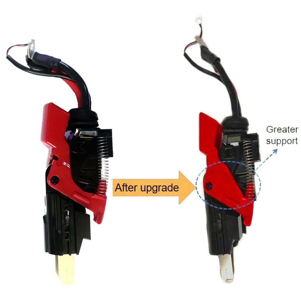 Reinforced Trigger Switch Button for Dyson V11 V10 V15 Vacuum Cleaner Replacement Parts, Upgraded Power Button Repair Fix Tool