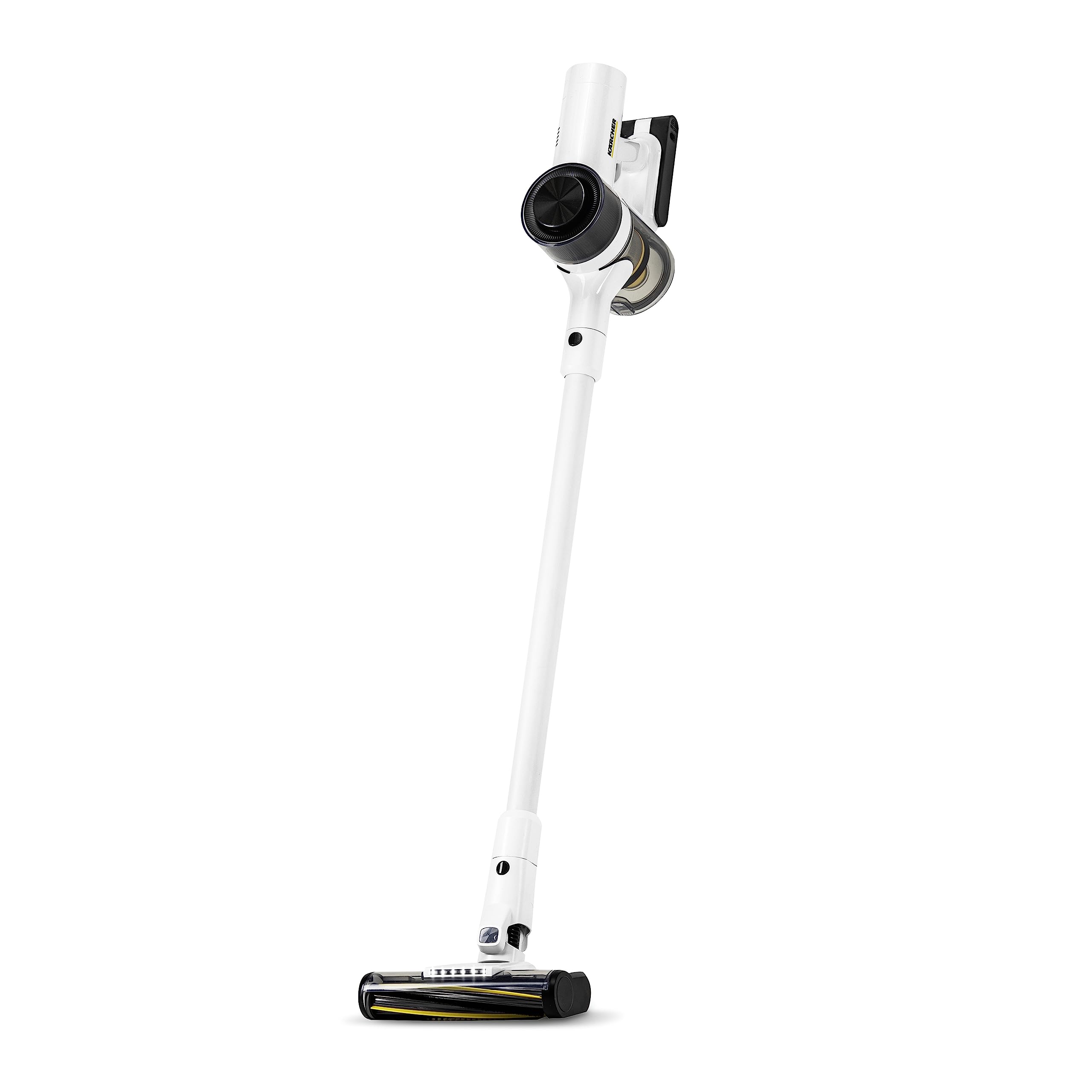 Kärcher - VCN 4 Cordless Stick Vacuum - 450 W Motor - LCD Display - 3 Power Levels - 71 Minute Runtime - With Accessories,White