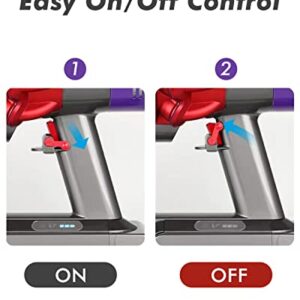 ICONOCO Trigger Lock for Dyson V6, V7, V8, V10, V11 and Compatible with V15, Free Your Gripping Fingers, Power Button On/Off Control for dyson