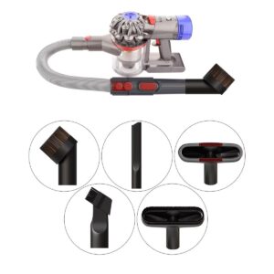 Vacuum Attachments Kit for Dyson V15 V12 V11 V10 V7 V8, Upgrade Your Cleaning Game with Our Flexible Extension Hose & Vacuum Attachments