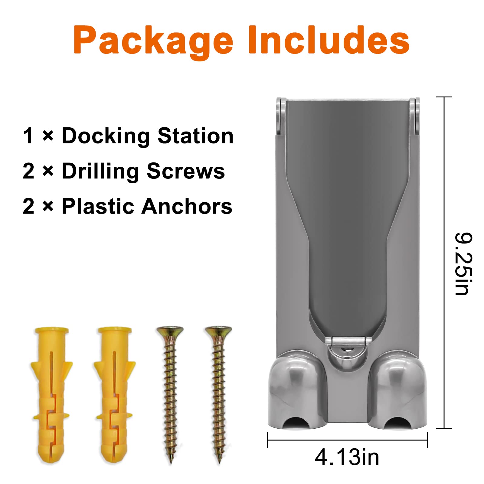 ilovelife Vacuum Cleaner Docking Station - Wall Mounted Accessories Bracket Compatible with Dyson V11 V15 Vacuum Cleaners | not fit Dyson v10 Vacuum Cleaner