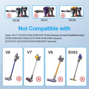 Charger for Dyson V10 V12 V15 SV12 SV22 Absolute Animal Motorhead Cordless Vacuum Cleaner 30.45V 1.1A Power Supply Adapter Charging Cord