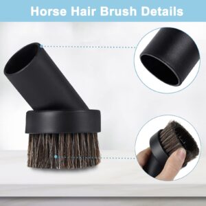 Horse Hair Brush V15 Vacuum Attachment Adapter Compatible for Dyson V8 V15 V10 V11 V7 V6 Vacuum Cleaner,Horse Hair 1.25" Vacuum Brush Attachment Hose Adapter