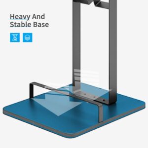BENOSS Vacuum Stand Stable Metal Bracket Stand Holder for Dyson Handheld Vacuum Cleaners V15 V12 V11 V10 V8 V7 V6 No-Drill Vacuum Docking Station Cordless Vacuum Cleaners & Accessories & Attachments