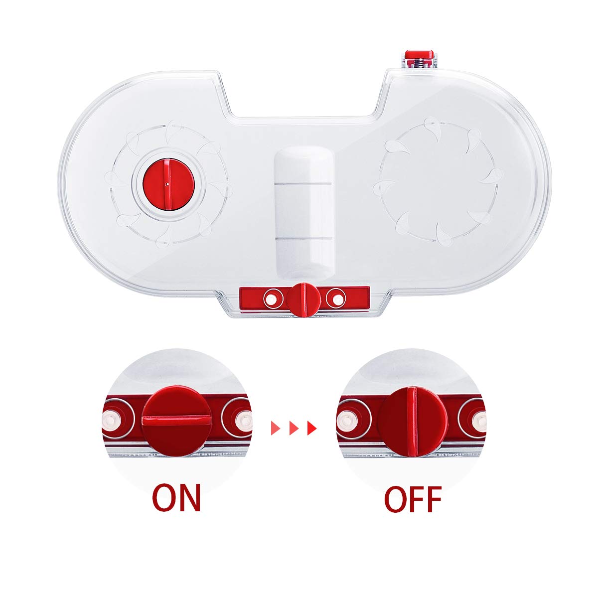 FUNTECK Electric Mop Attachment for Dyson V7 V8 V10 V11 V15 Vacuum Cleaners, Including Detachable Water Tank and Mop Pads