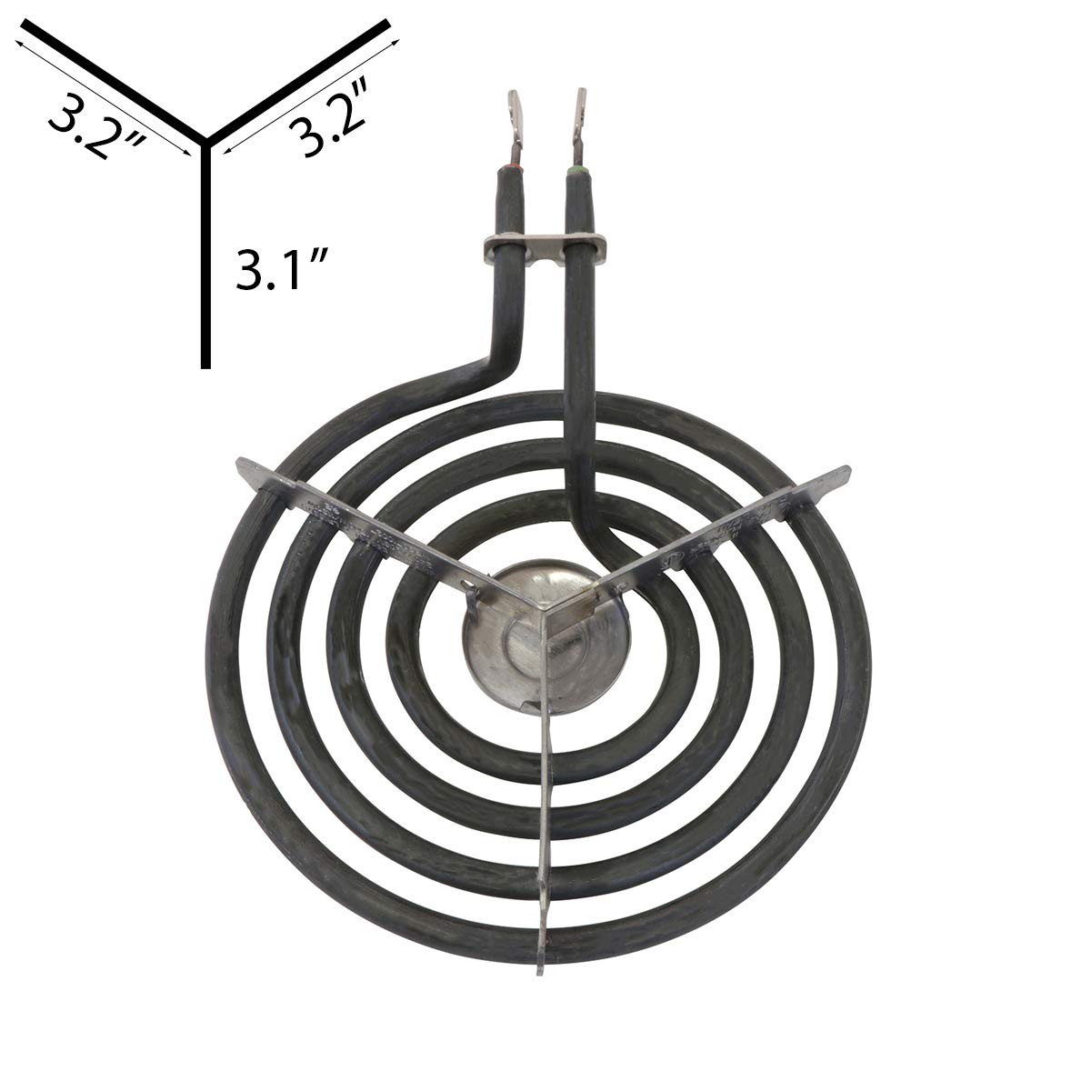 Kitchen Basics 101 WB30T10078, WB30X24401 Electric Range 4 Turn 6" Surface Element Replaces GE WB30X20479, PS11721464, WB30T10027, WB30T10111