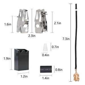 330031 Range Burner Receptacle kit Replacement for 5303935058 814399 5301167733 WB17X210 by AMI PARTS (4 Pack)