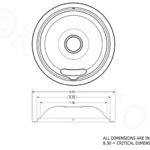 KITCHEN BASICS 101 Made in the USA 316048413 & 316048414 Range Burner Chrome Drip Pans Replacement for Frigidaire Kenmore Electric Stove w/Locking Slots, 2 Small 6-Inch & 2 Large 8-Inch Pans, 4 Pack