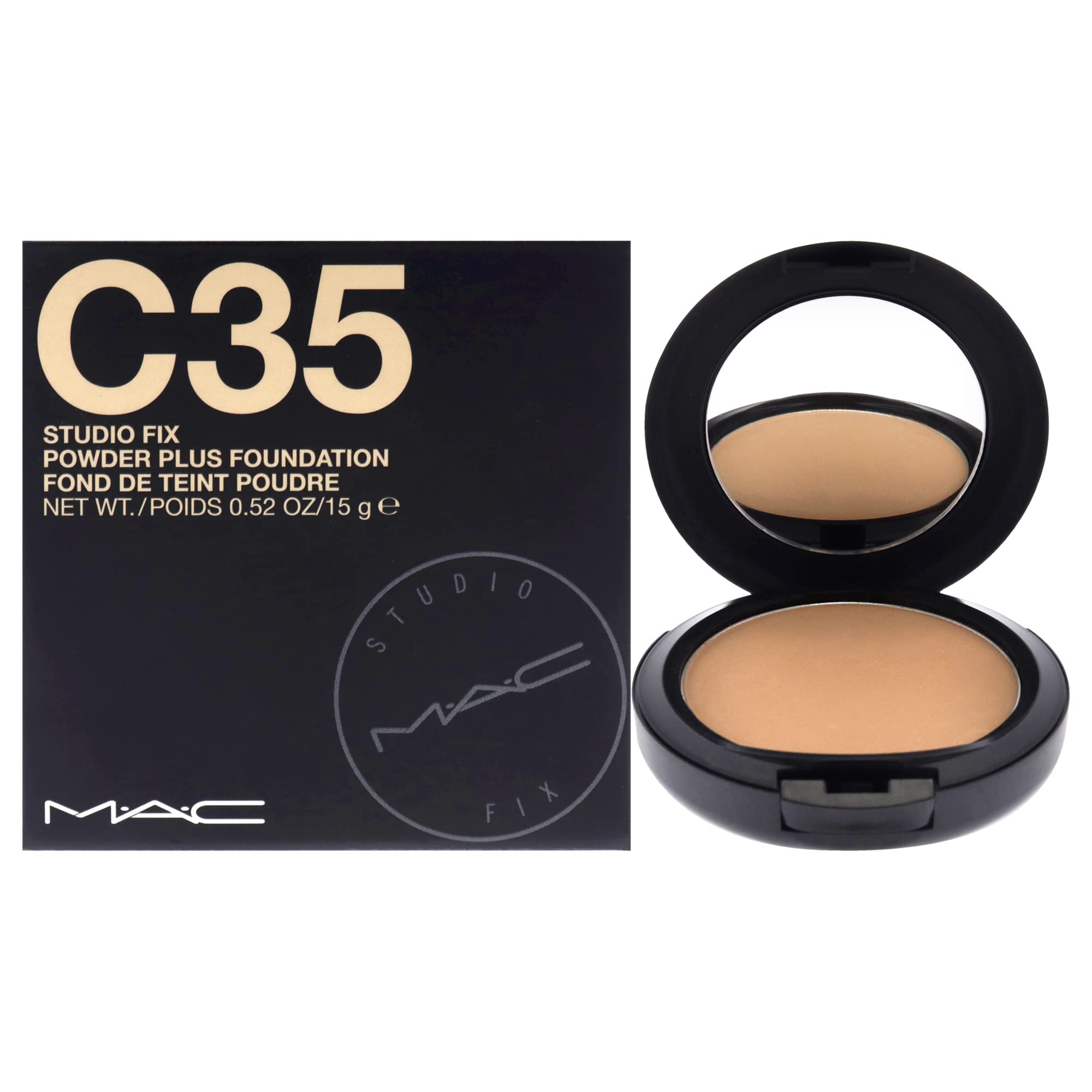 MAC Studio Fix Powder Plus Foundation - C35 Foundation Women 0.52 oz