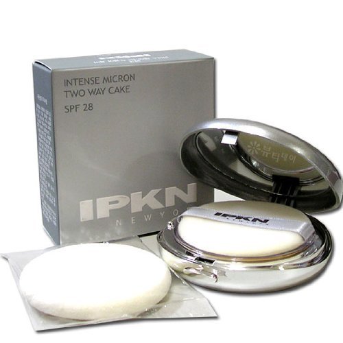 Korean Cosmetics_IPKN Intense Micron Two Way Cake (spf 28, pa++)_No.23 natural beige_14g by IPKN