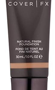 Cover FX Natural Finish Foundation: Water-based Foundation that Delivers 12-hour Coverage and Natural, Second-Skin Finish with Powerful Antioxidant Protection - N110, 1 Fl Oz