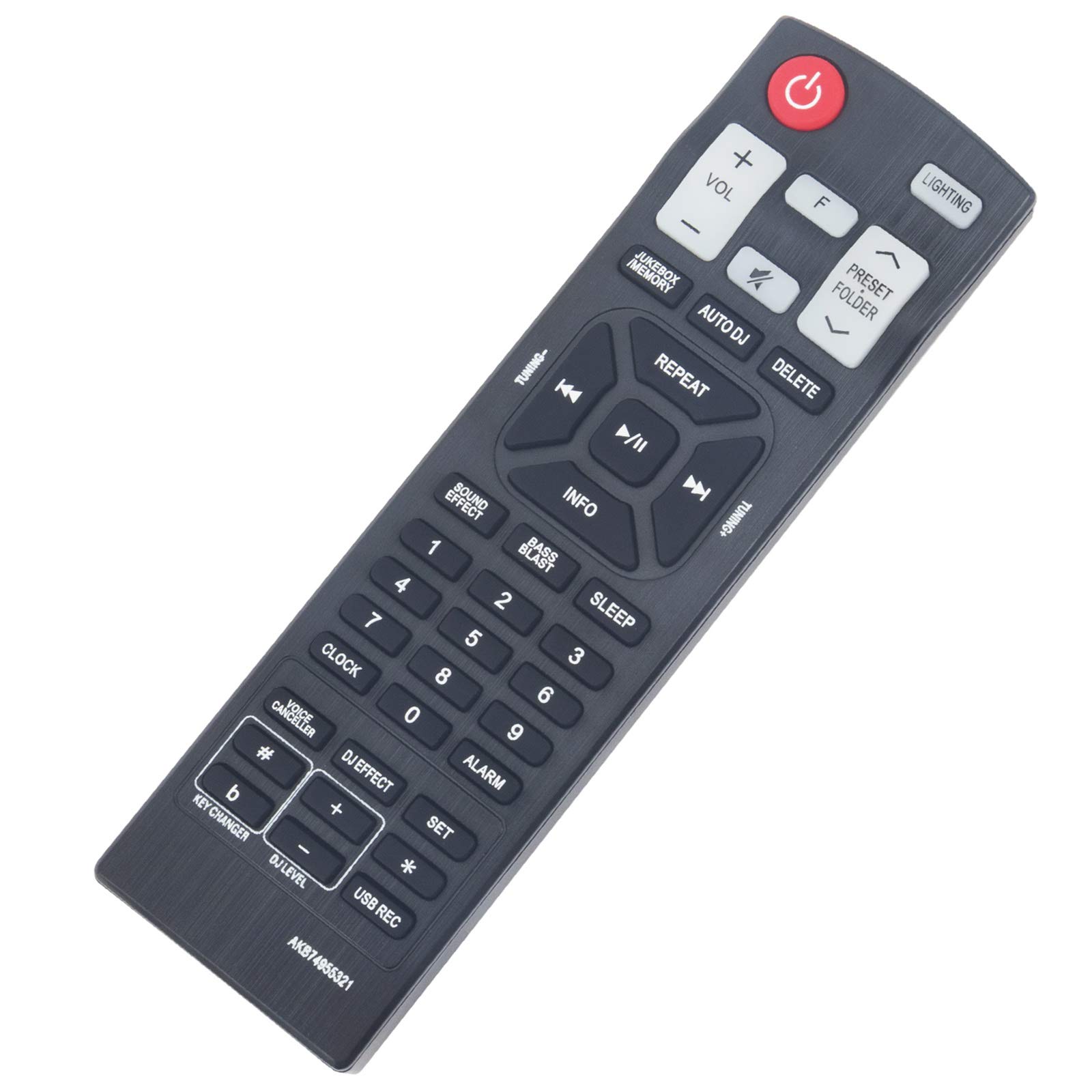 AKB74955321 Replacement Remote Fit for LG HIGH Power Speaker System FH6