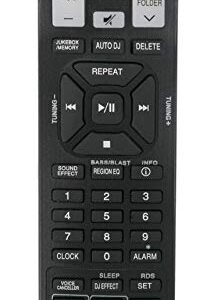 AKB74955331 Replaced Remote Fit for LG Mini Hi-Fi System CK43 CKD43F CK56 CKS57F CMS4550F CMS4550W CM4560 CJS45W CJ65 CJS65F CJ45 CJS45F FH6 CJ98 NJ98F OK99