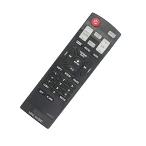 New AKB73655761 Replacement Remote Control fit for LG Mini Hi-Fi System Cms4550w CM4560 CJS45W CJ65 CJS65F CJ45 CJS45F FH6 CJ98 NJ98F CK43 CKD43F CK56 CKS57F Cms4550f