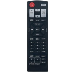 new akb74955322 replace remote control compatible with lg high power speaker system fh6 fh6n