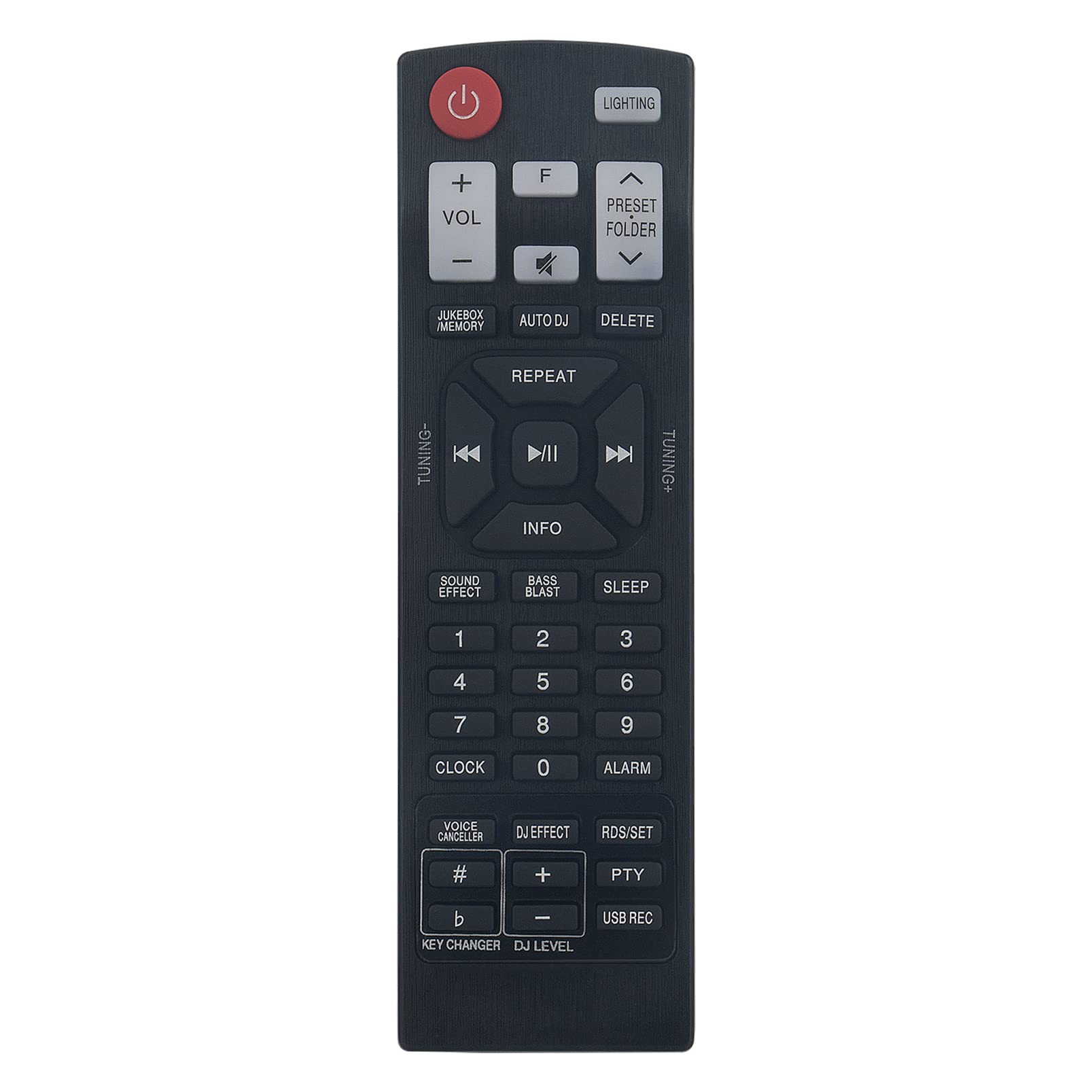 AKB74955322 Replacement Remote Control Fit for LG Home Audio Speaker FH6