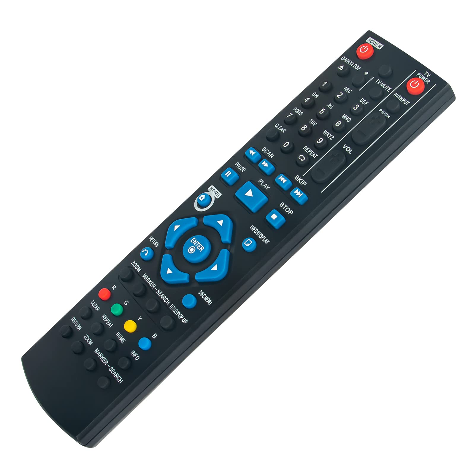 AKB73215301 Replacement Remote Compatible with LG Blu-ray Disc Player BD530 BD550