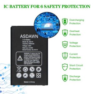 ASDAWN for LG K10 Battery Replacement, LG BL-45A1H Battery for LG Premier LTE L61AL, LG K10 Premier L62VL, LG K420N K430N K425 K428 K428SG MS428 F670L F670K F670S Q10