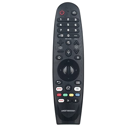 AIDITIYMI MR20GA Replacement Voice Remote Control Fit for LG Magic TV OLED77BXAUA OLED77CXAUA OLED77CXPUA OLED77GXAUA OLED77GXPUA OLED77ZXPUA OLED65CXPUA OLED65GXAUA OLED65GXPUA OLED65WXPUA