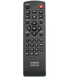 nh000ud nh001ud replace remote control for emerson tv remote and for sylvania tv remote lc220sl1 lc190sl1 lc320sl1 lc320slx lc195slx lc190em1 lc190em2 lc195emx lc220em1 lc220em2 lc260em1 lc260em2