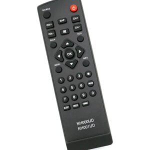 NH000UD NH001UD Replace Remote Control for Emerson TV Remote and for Sylvania TV Remote LC220SL1 LC190SL1 LC320SL1 LC320SLX LC195SLX LC190EM1 LC190EM2 LC195EMX LC220EM1 LC220EM2 LC260EM1 LC260EM2