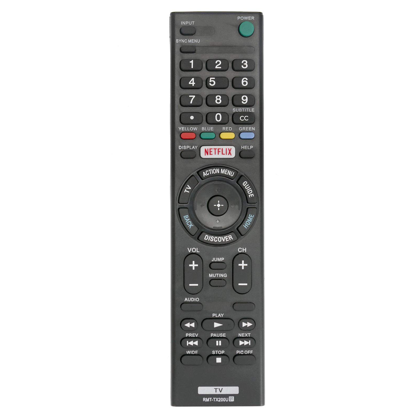 New RMT-TX200U Remote for Sony Bravia TV XBR-65Z9D XBR-75Z9D XBR-49X750D