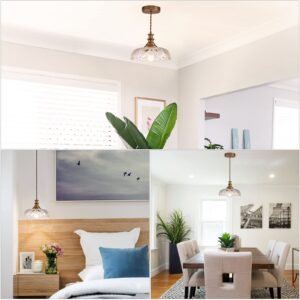 HDDFL Pendant Lights Fixture Modern Pendant Lighting Fixtures Hanging Lamp for Kitchen Island Bedroom Living Room Coffee Shop Corridor