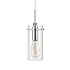 Linea di Liara Effimero 3-Light Cluster Pendant Lights Stairwell Lighting Small Chandelier Brushed Nickel Modern Chandelier Light Fixture Foyer Chandeliers Entryway High Ceiling Staircase Lights