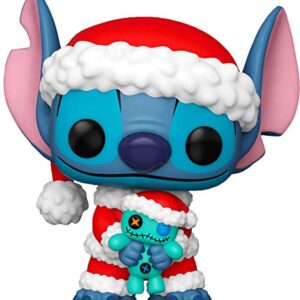 Funko POP! Lilo & Stitch - Santa Stitch with Scrump Exclusive