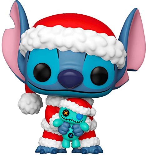 Funko POP! Lilo & Stitch - Santa Stitch with Scrump Exclusive