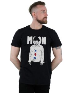 keith moon men's elvis for everyone t-shirt black x-large