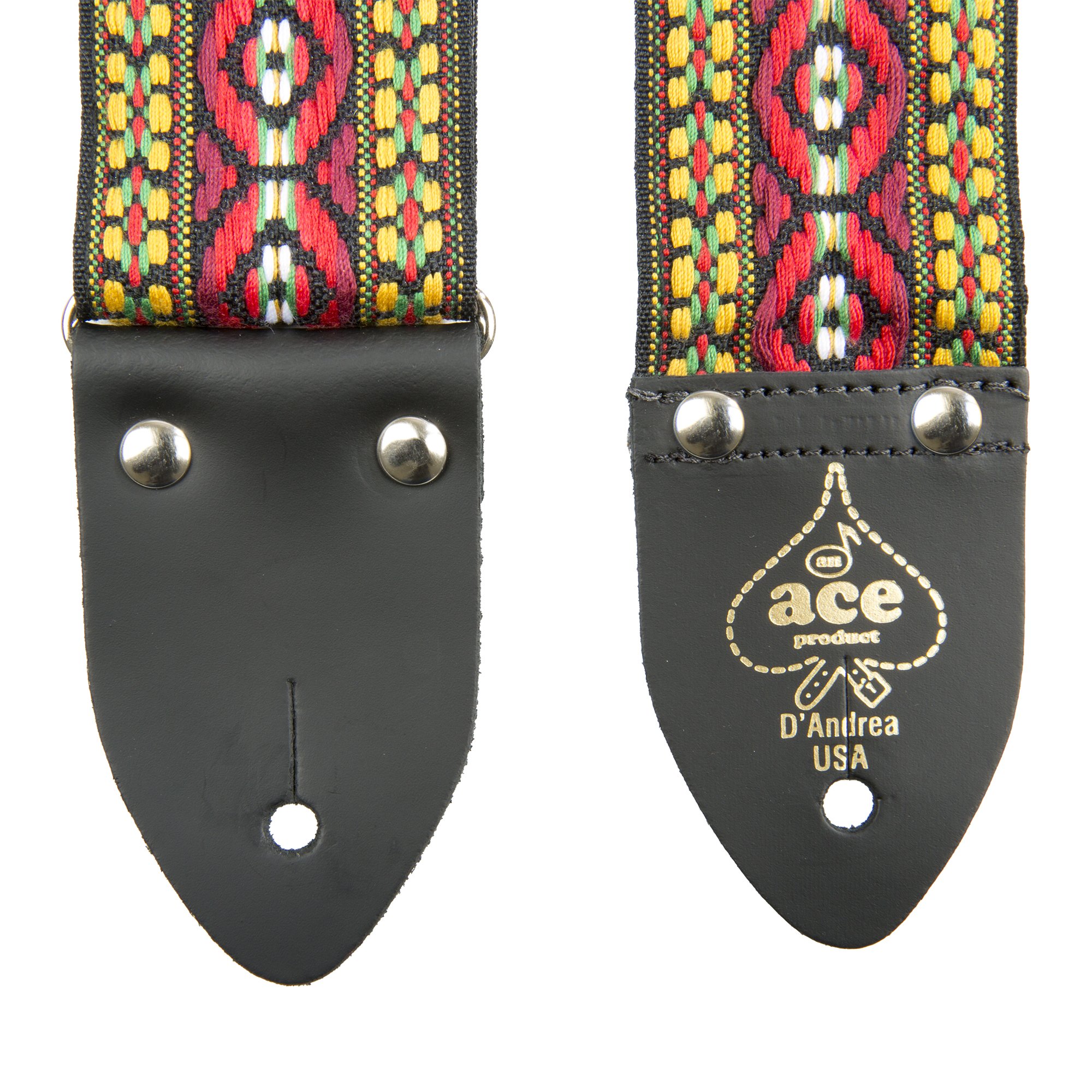 Ace Vintage Reissue Straps by D’Andrea USA - Bohemian Red