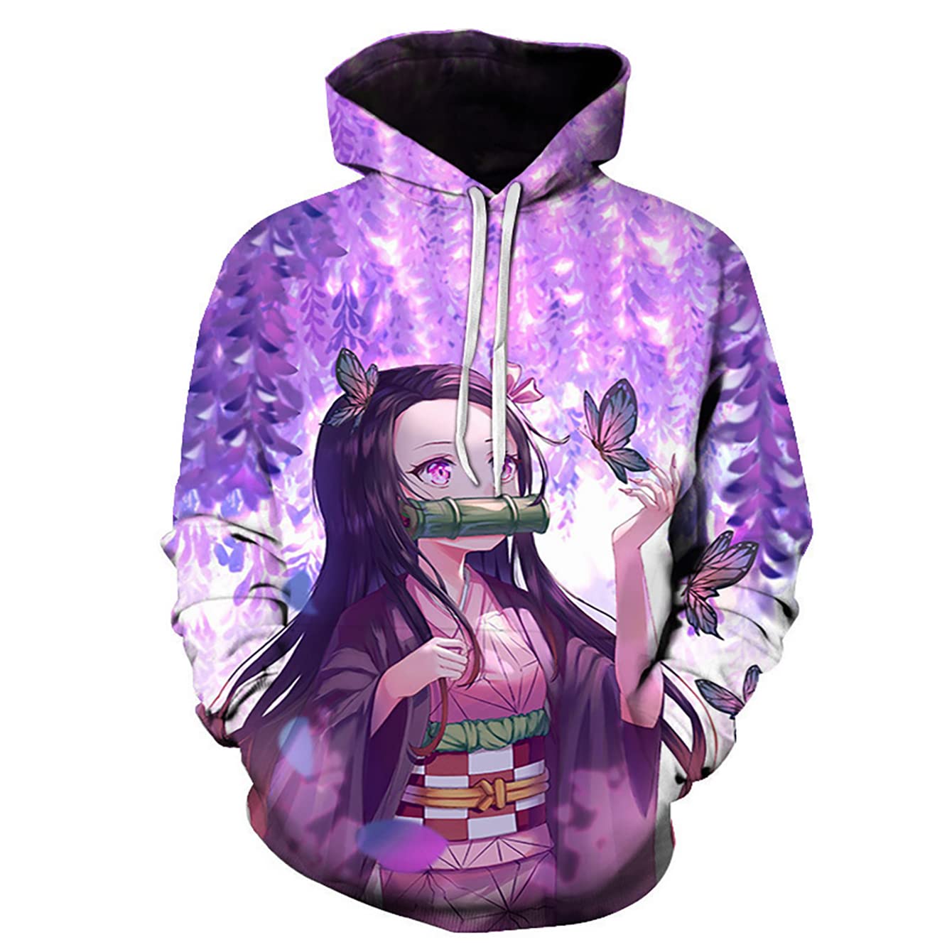 Gouvplr Anime hoodie Cosplay Costume novelty hoodies Pullover Sweatshirt Jacket With Pocket 4-M